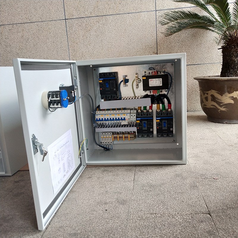 不锈钢电气控制户外箱 大容量户外防雨配电箱 高低压信息配电柜 - 图2