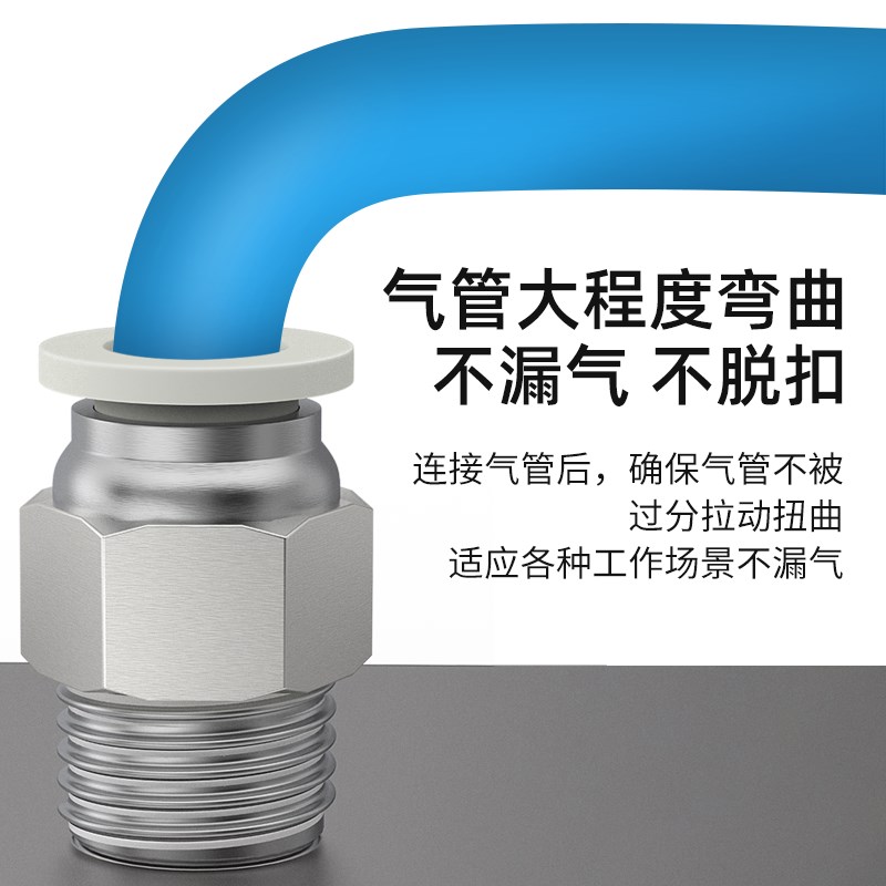 气动元件PC4PC6气管快插PC8PC10气缸配件PC12PC16-M5-01-02-03-04 - 图1