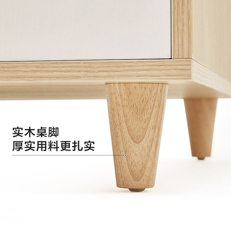 林氏木业现代简约书架书桌一体组合电脑桌家用学习桌写字桌椅JV1V,淘宝优惠券,粉丝福利购,淘宝优惠卷