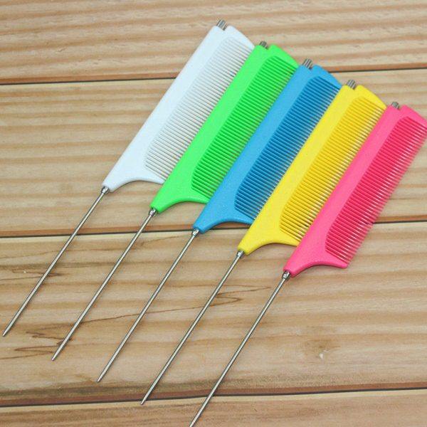 理发店梳美发工具可伸缩钢针尖尾梳理发打毛挑梳便捷旅行梳子包邮,淘宝优惠券,粉丝福利购,淘宝优惠卷