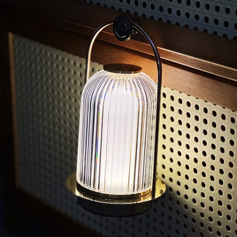 新款热销手c提台灯桌面小夜灯充电户外餐厅桌灯复古酒吧装饰氛围 - 图2