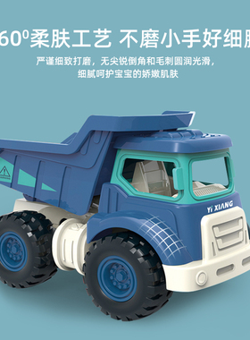 新款儿童工程车惯性玩具车挖土机小型挖土汽车模型宝宝男孩玩具