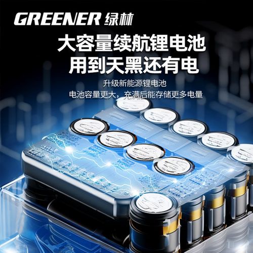 绿林电动剪刀充电式修枝剪强力剪树枝剪刀锂电电剪刀剪铁皮专用 - 图2