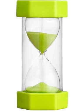 沙漏计时器防摔儿童学习自律时间管理刷牙3/5/10/30分钟流沙摆件