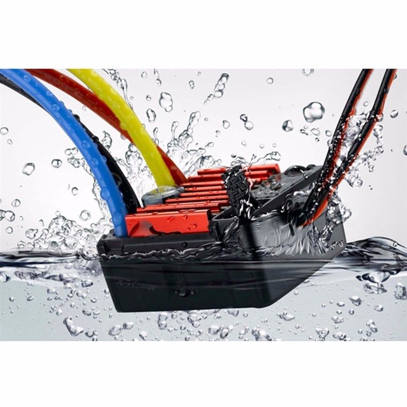 好盈QuicRun酷跑 1060防水有刷电调模型车用60A电调 全防水攀爬用 - 图1