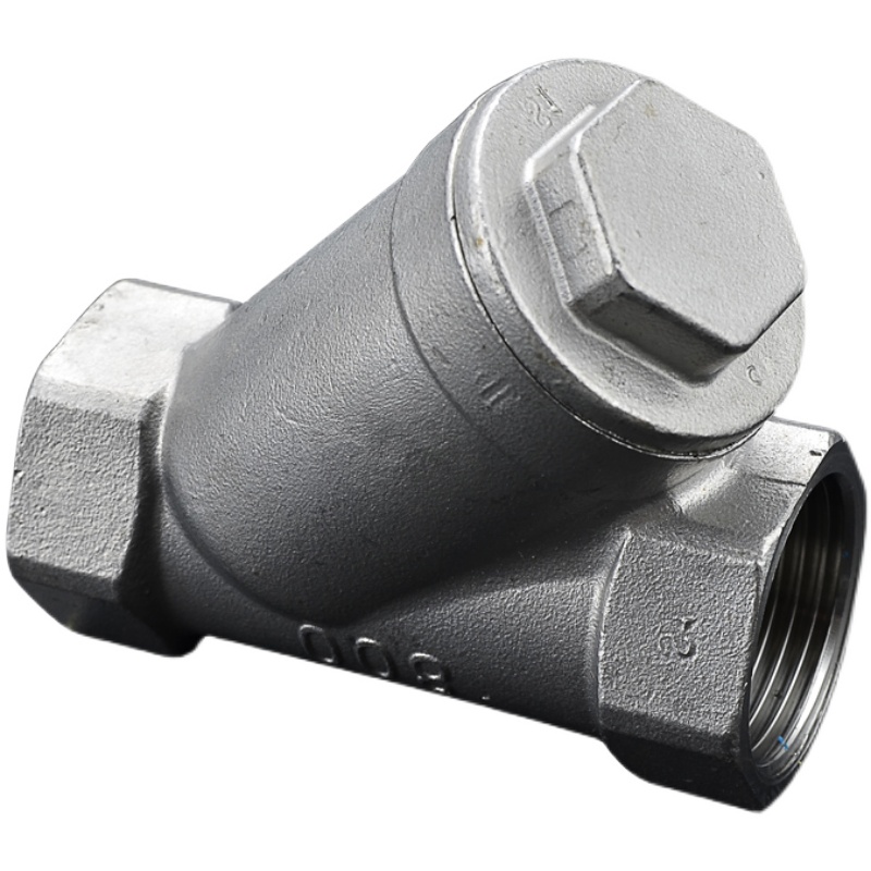 201/304不锈钢丝扣Y型过滤器 不锈钢内螺纹过滤器 4分6分1寸2寸 - 图3