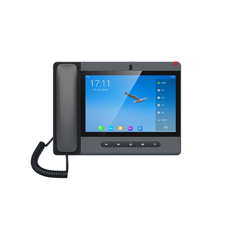 方位 A320安卓可视大屏SIP话机 视频语音会议 双频无线座机 - 图1