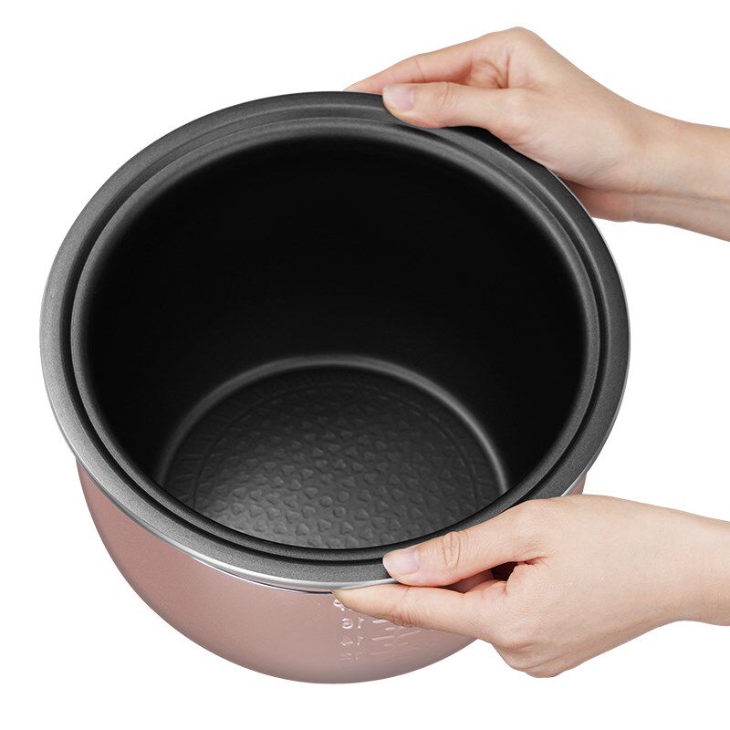 老式电饭b煲内胆通用1.2L1.6L2L3L4L5L6L加厚不粘半球电饭锅内胆 - 图1