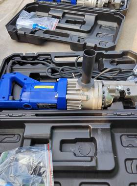 手提式电动钢筋切断机圆钢剪断器钢管切割机金属剪切器