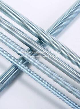 丝杆吊顶吊筋牙条三米通丝螺杆m6m8m10工装3米吊杆全扣丝其他规格