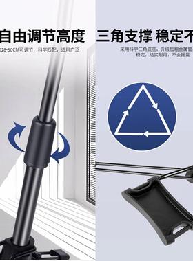 升降电吹管支架置地式折叠电吹管支架铁艺立式拆装三脚便携乐器架