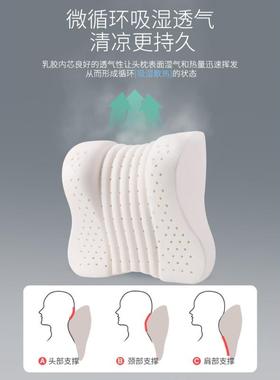 爱车屋汽车头枕护颈枕车载靠枕颈枕靠垫腰靠乳胶座椅主驾驶枕头