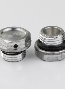 16*1.5减速机专用纯铝制通气帽 透气塞透气帽堵头