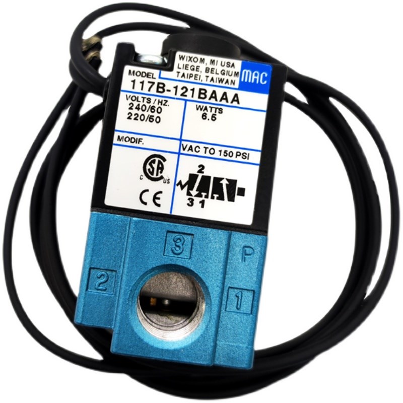 原装正品美国MAC电磁阀117B-111/121BAAA冲床先导阀117B-6111BAAA - 图3