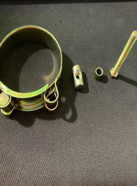加厚管箍铁镀锌喉箍油管管卡水管固定卡子管夹强力卡箍抱箍易上手