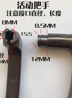 门锁把手配件大全美式浴室锁大门锁门拉手耐用进户门入户浴室老式