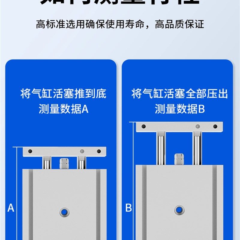 双轴双杆气缸TR10/16/20/25/32X20X30X40X50X60X75X100X150X200S,淘宝优惠券,粉丝福利购,淘宝优惠卷