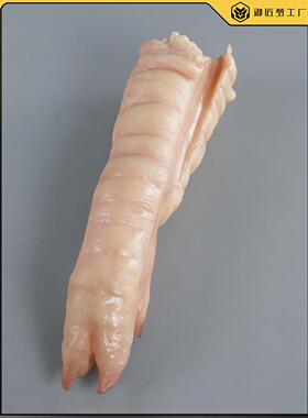 彷真白切猪蹄模i型假熟食卤肉猪手猪脚模具饭店餐厅假样装饰定做