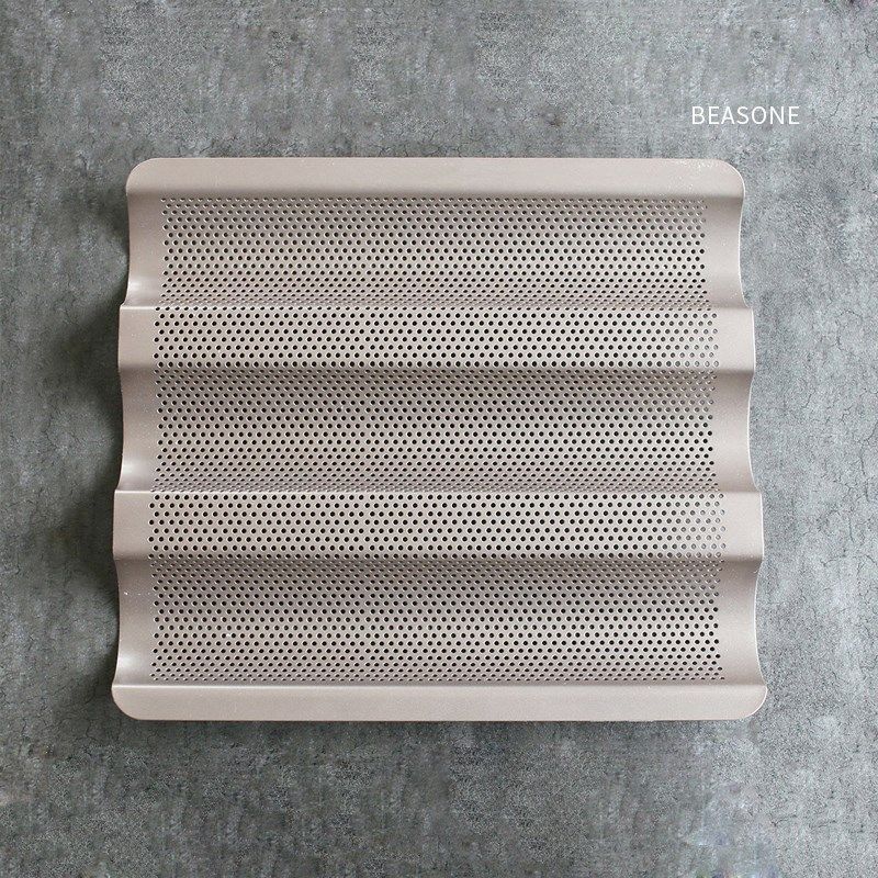 法棍法棒3连烤盘 法式长条面包烤盘网状模具面包架 大/小号,淘宝优惠券,粉丝福利购,淘宝优惠卷