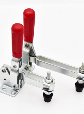 快速夹具垂直式夹紧器焊接固定夹具工装夹钳木工雕刻机快速压紧器