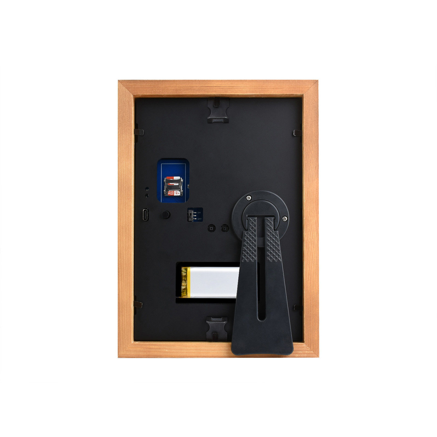 微雪 7.3寸E6全彩色电子墨水屏纸质 实木相框日历相册 可定时刷新,淘宝优惠券,粉丝福利购,淘宝优惠卷