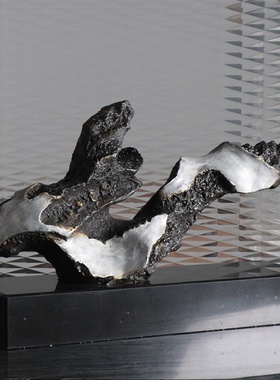 现代简约新中式家居饰品酒店客厅摆设样板房间抽象雕塑工艺品摆件