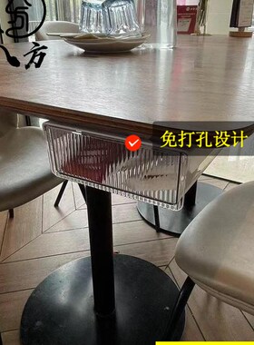 商用必胜客桌下配件盒/酱料包勺子收纳盒/ 勺子盒/ 包邮-八方