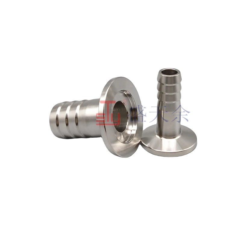 真空皮管接头不锈钢304卡箍宝塔快装皮接软管接头KF25 KF40 KF16 - 图3