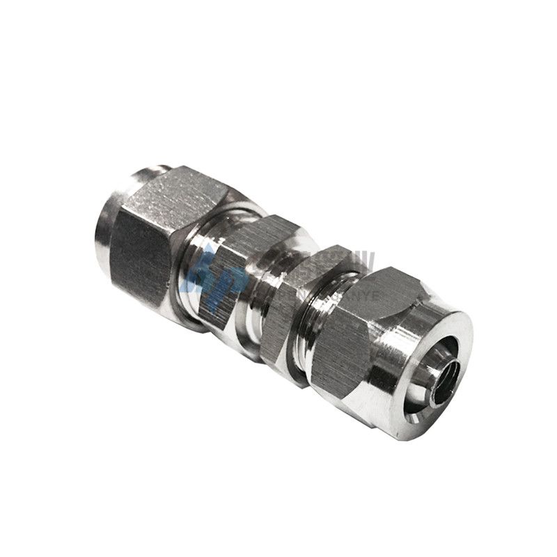 304不锈钢卡套转快拧接头穿隔板安装硬管转软管穿板接头PU管接头,淘宝优惠券,粉丝福利购,淘宝优惠卷