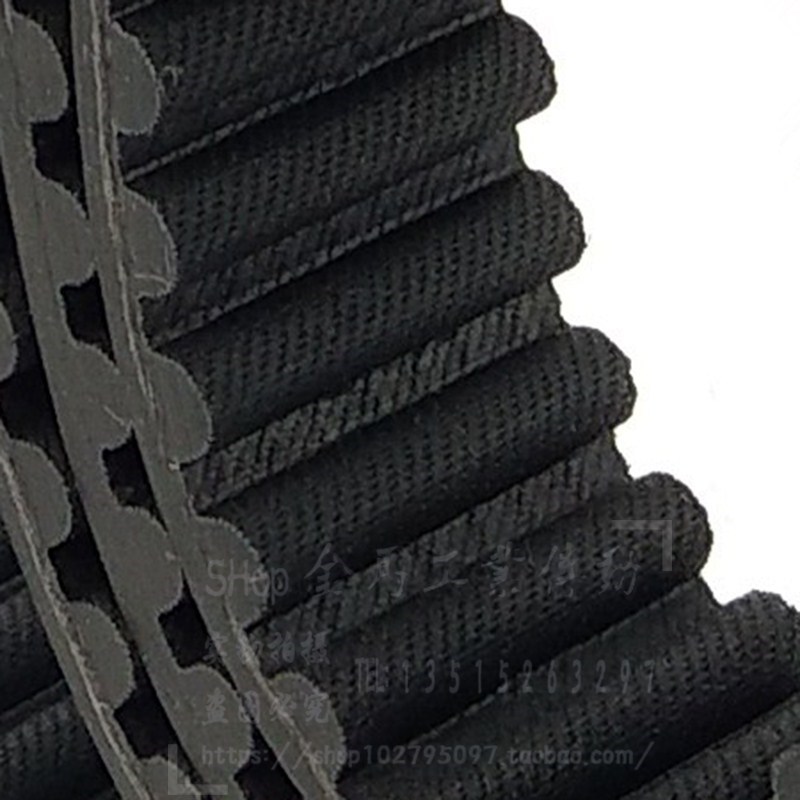 橡胶同步带HTD 8M5760STS RPP YU720双面齿形带DA DB加海绵彩胶 - 图2