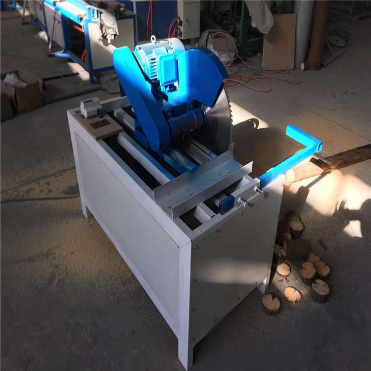 台式圆木截料锯 小型木柴木料分段锯 木棒圆木断木锯 - 图1
