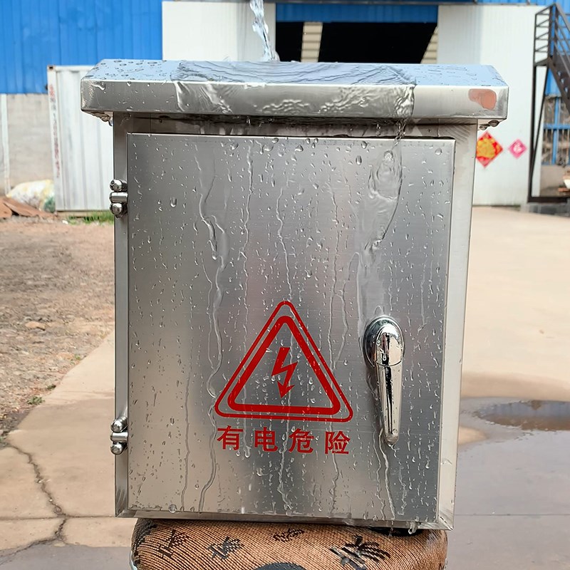 Chuangyou stainless steel distribution box electric box 201 outdoor 304 monitoring electronic control household surface-mounted electric box outdoor rainproof