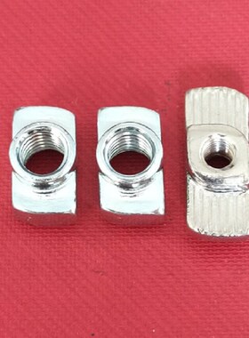 国标欧标铝型材专用T型螺母T型滑块形方形螺帽配件30-40型M4M5M6