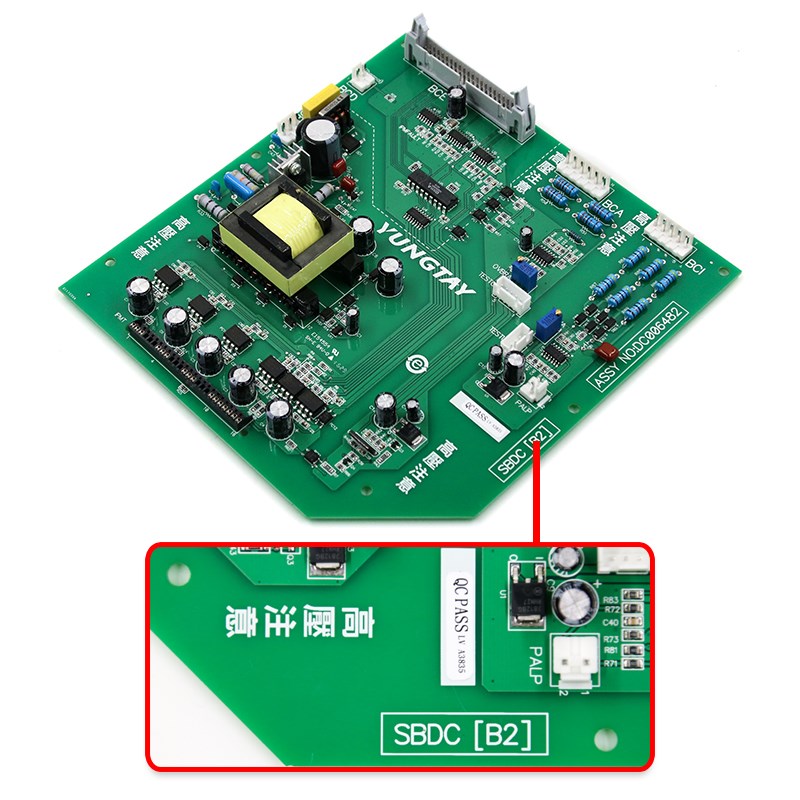 永大电梯驱动板FB-BDC(B0)高压板SBDC(B2)原装DC006482 W2000631 - 图1