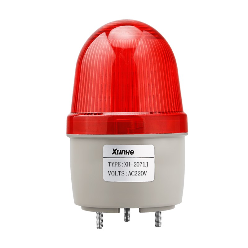 LTE-2071J声光蜂鸣报警灯频闪信号220VDC12V24V警示器爆闪警示灯 - 图3