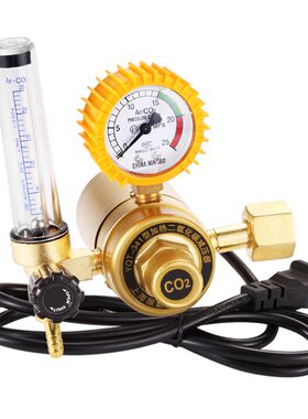 二氧化碳表节能省气36V/220VCO2二氧化碳减压表二保焊机混合气表