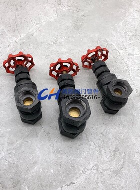 铸铁丝口闸阀 内螺纹式连接开关阀 走水管道总控制闸 球墨闸板阀