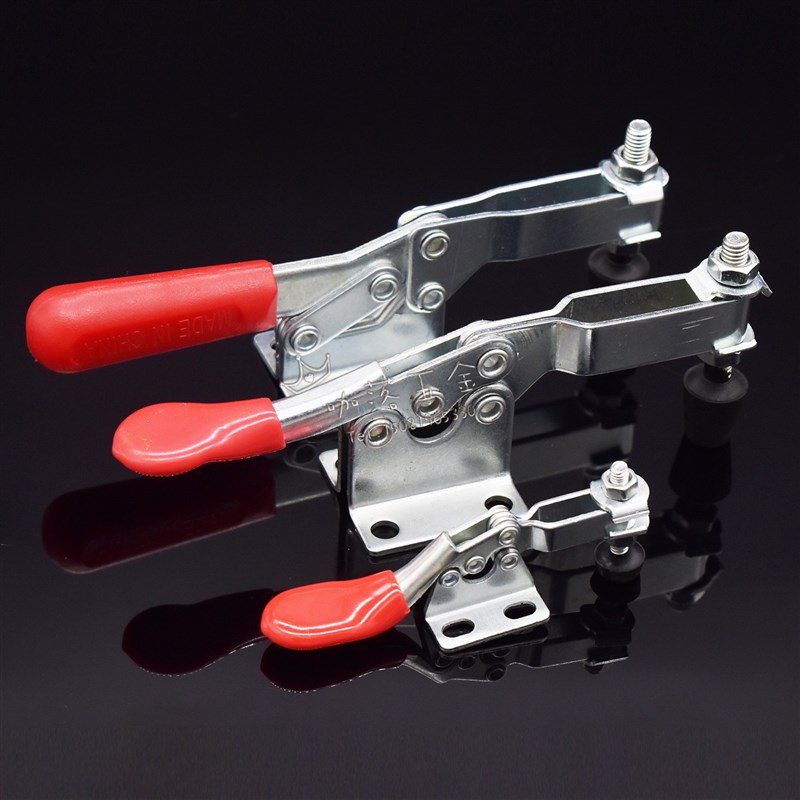 快速夹具201C水平式焊接压紧器201B木工雕刻机压紧器工装夹头固定 - 图0