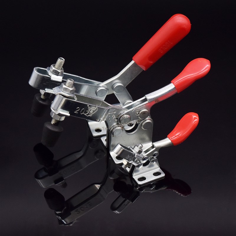 快速夹具201C水平式焊接压紧器201B木工雕刻机压紧器工装夹头固定 - 图1