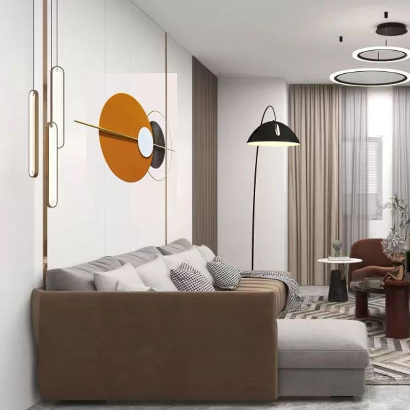 现代轻奢客厅f沙发背景墙面装饰卧室床头铁艺壁饰餐厅玄关立体挂 - 图2