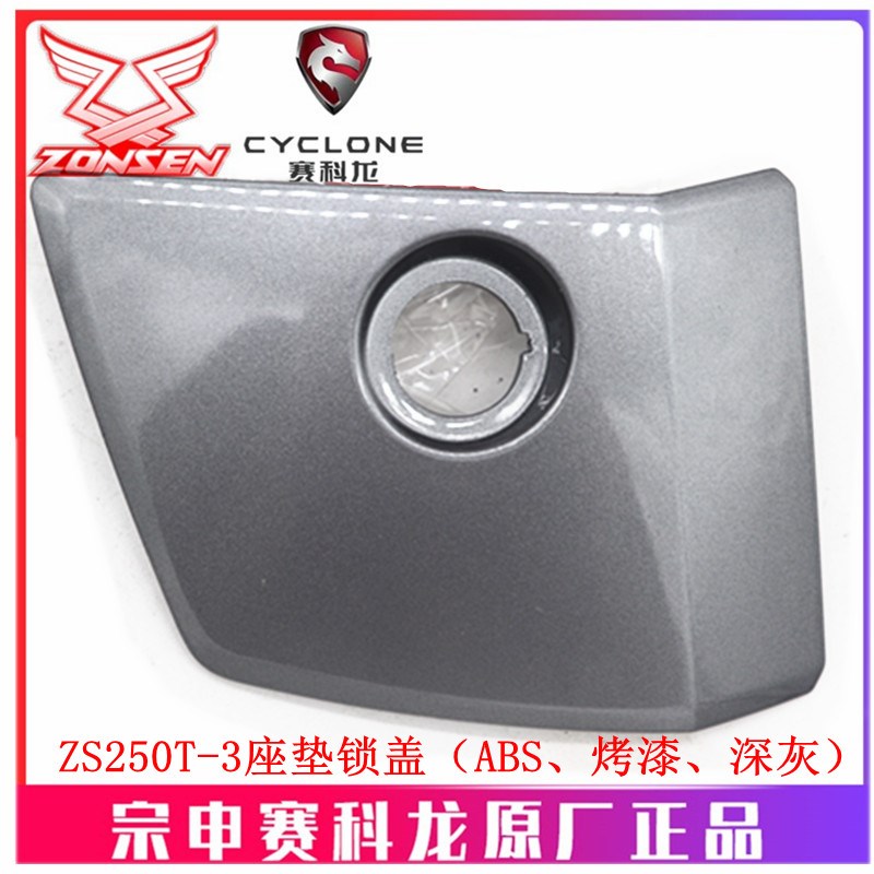 宗申赛科龙RT3原厂外壳ZS250T-3中护板装饰盖 座垫锁盖 坐垫开关 - 图2