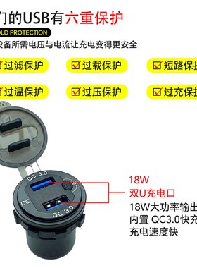 适用本田CM300USB充电器CM500点烟器手机充电器QC3.0快充无损安装