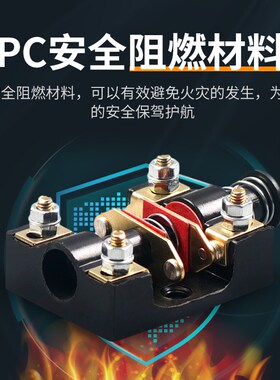 LX1-01K 02K 11K微动行程限位脚踏配件芯子自复位开关芯子500V 6A