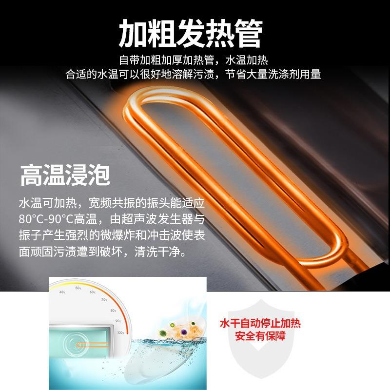 商用超声波洗碗机全自动洗碗机餐厅饭店食堂洗餐盘碗筷清洗小龙虾 - 图1