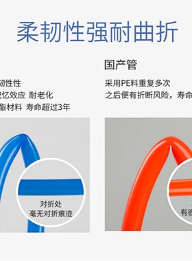 DPC冈田精工进口高压PU气管空压机气动软管6x4/8x5/10x6.5/12x8mm