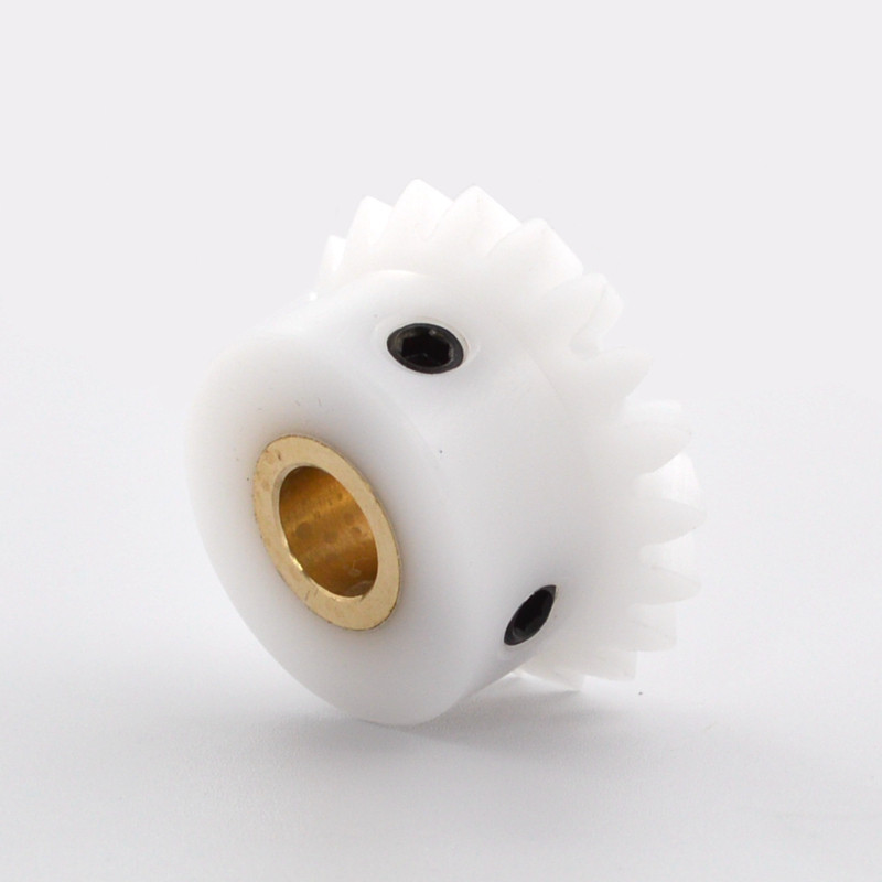 白色POM锥齿轮 1模/1.5模 尼龙伞齿轮 20齿/25齿/30齿 塑料锥齿轮,淘宝优惠券,粉丝福利购,淘宝优惠卷