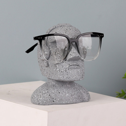 创意人物趣味眼镜架摆件眼镜店陈列展示道具装饰品眼镜架子展示架 - 图3