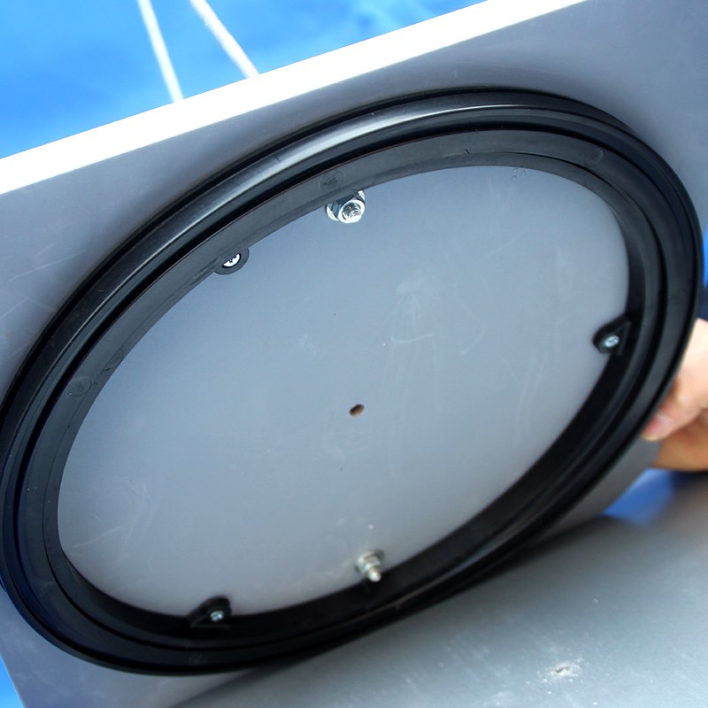 Perforated board style wall aluminum plastic plate desktop floor cabinet A perforated board jewelry hardware tool storage rotating exhibition
