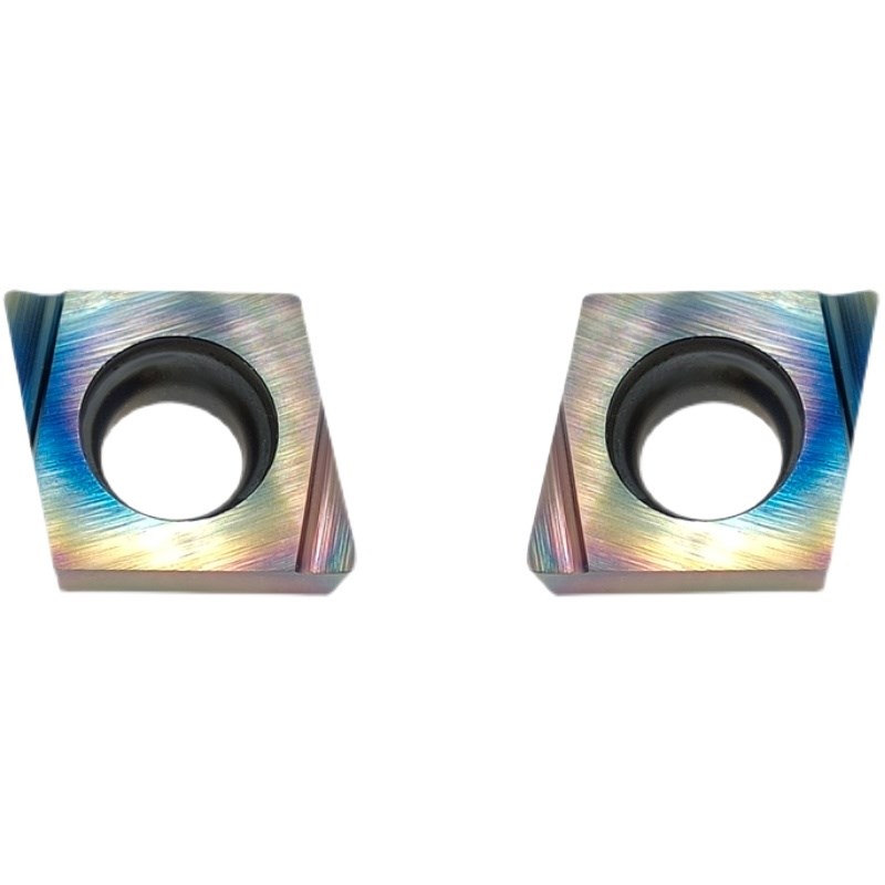 七彩高硬精车镗刀片 CCGT 060202/060204/09T304 R-S L-S P8090U - 图0