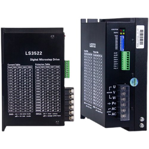 LS3522 DM3722步进电机驱动器86/110三相混合式高压控制器DM860H - 图3